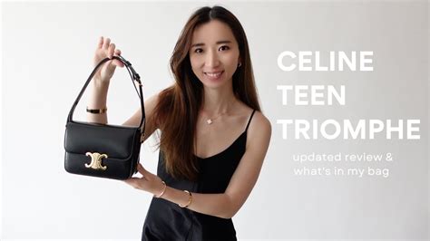 celine triomphe teen review|1 YEAR UPDATE .